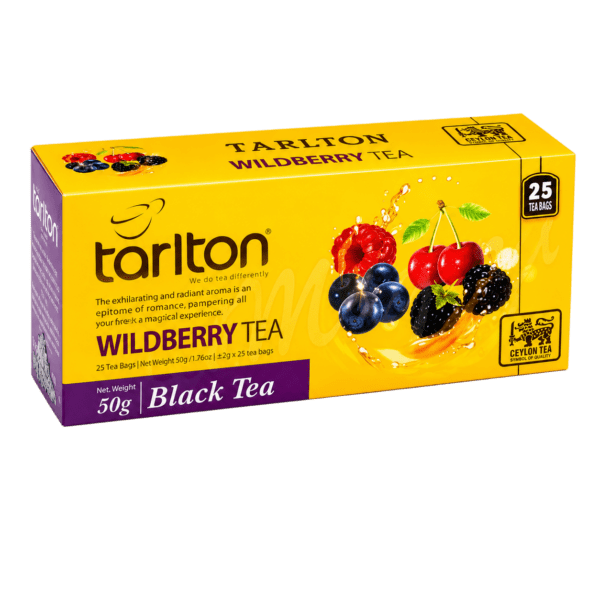 Чай черный Tarlton Wildberry Tea 25 пакетов